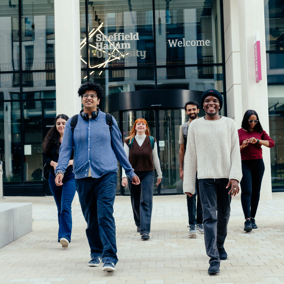 Sheffield Hallam University Facebook ad