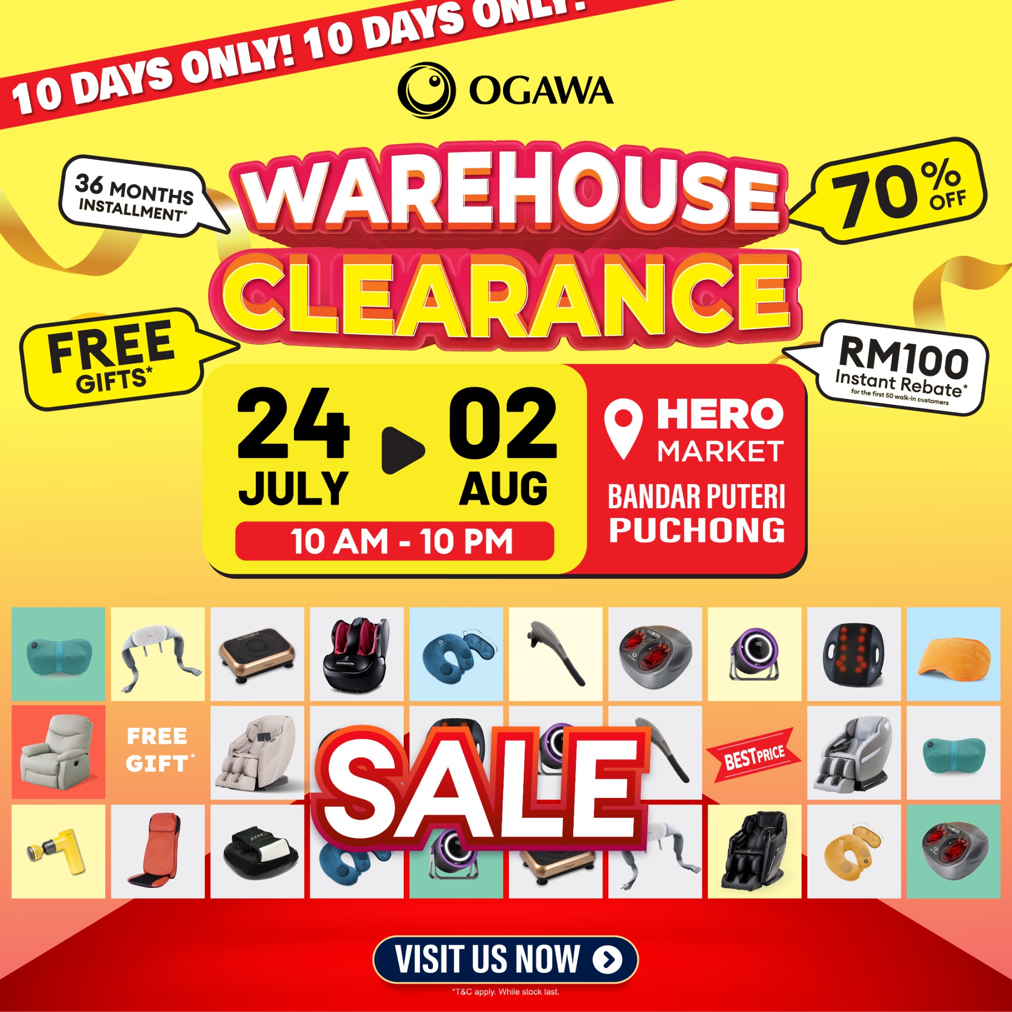 OGAWA Malaysia Facebook ad