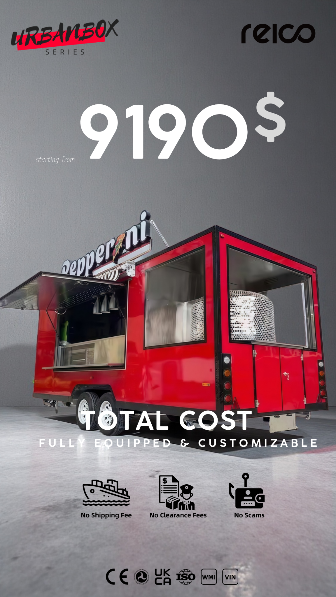 REICO Food Trailer Hub Facebook ad