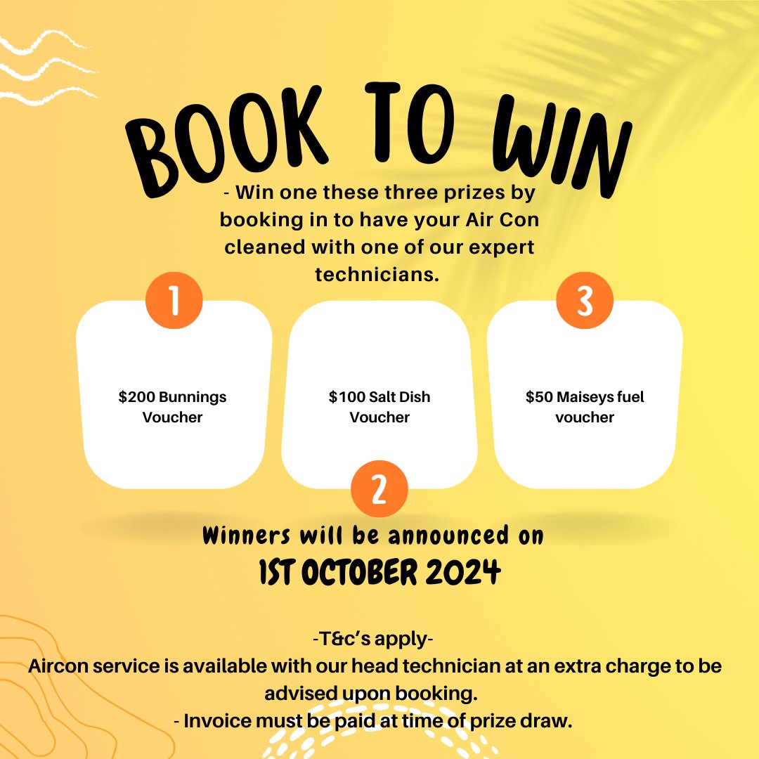 A&L Electrical, Refrigeration and Air Conditioning Facebook ad: Be in it to win it!