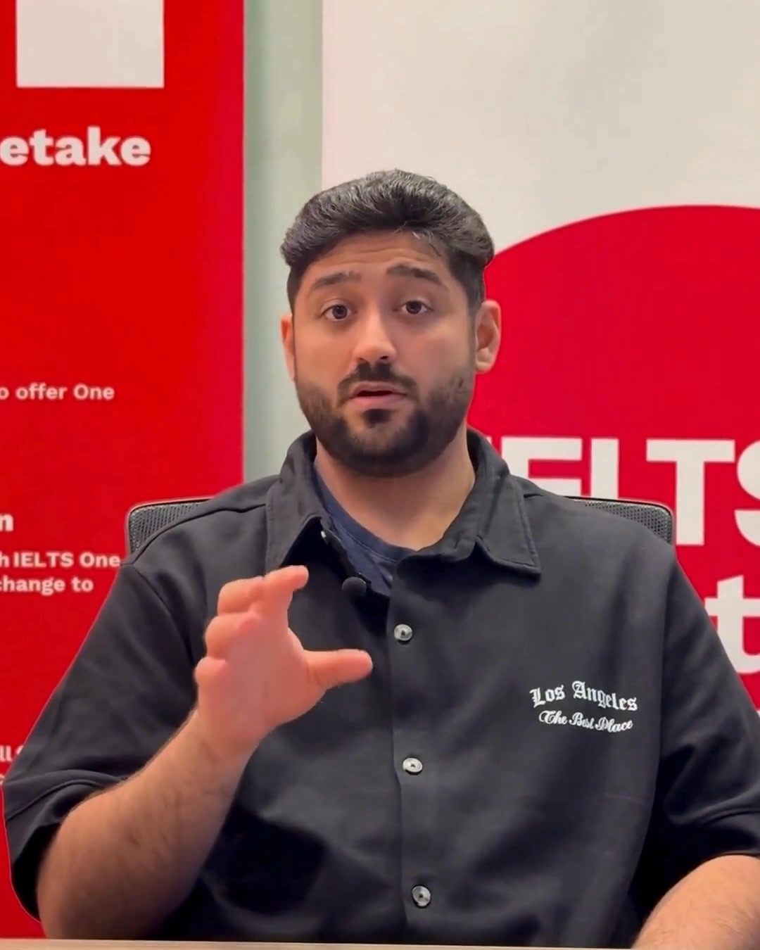 IELTS IDP Kuwait Facebook ad: Secure Your Dream IELTS Band Score