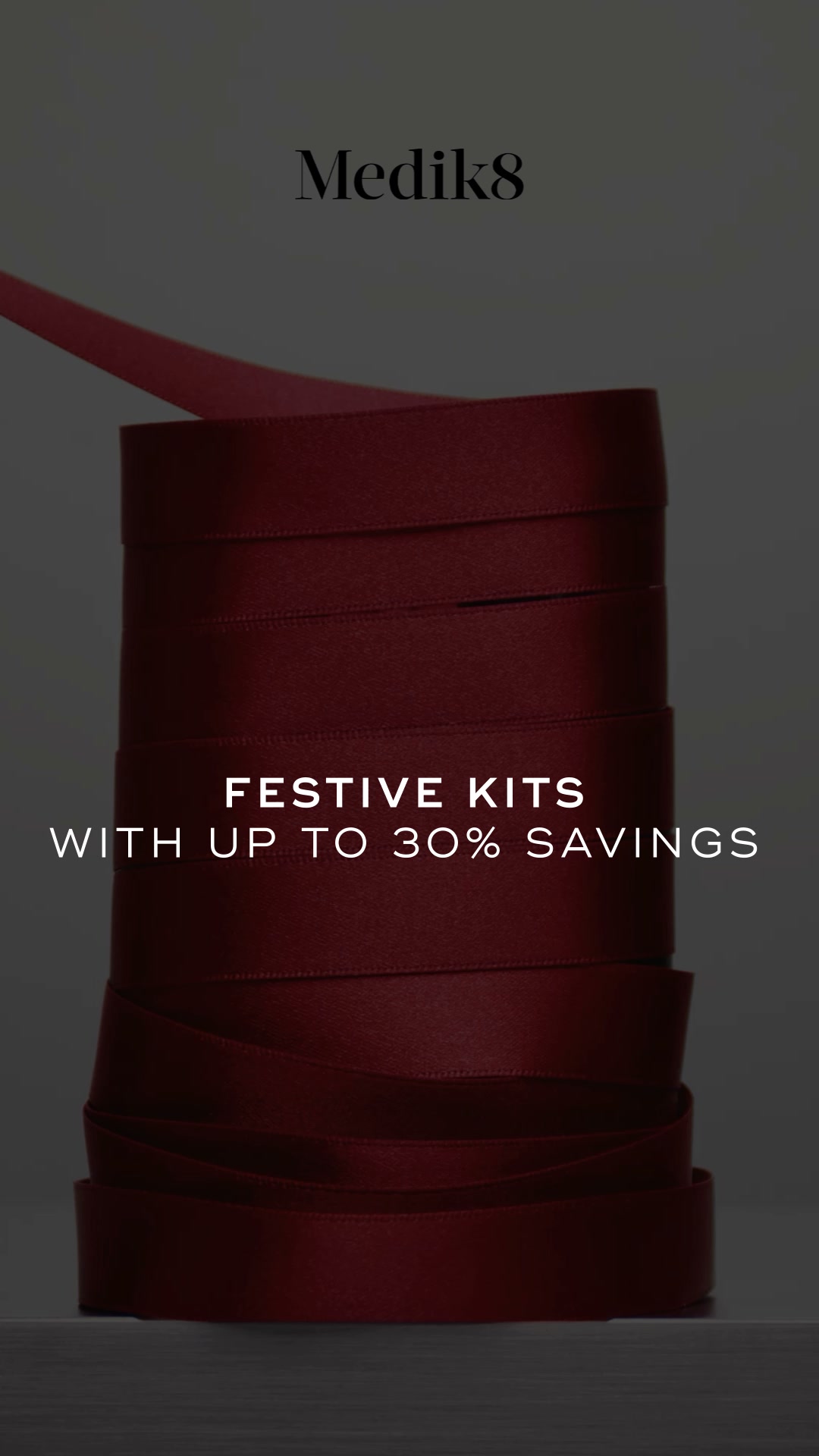 Medik8 Facebook ad: Clinically Proven & Ready To Gift