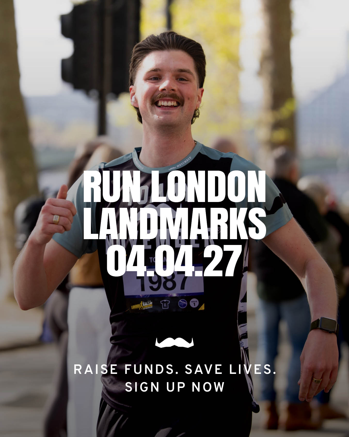 Movember UK Facebook ad from Jul 19, 2026