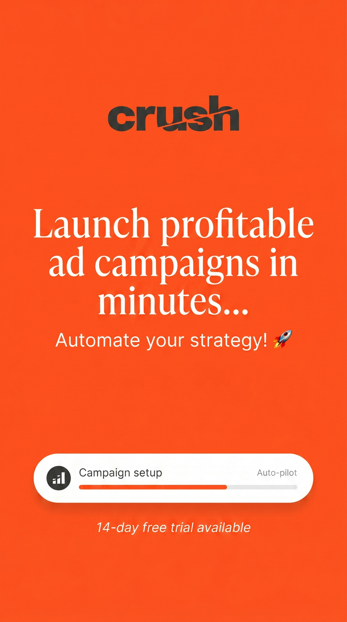 trycrush.ai Facebook ad