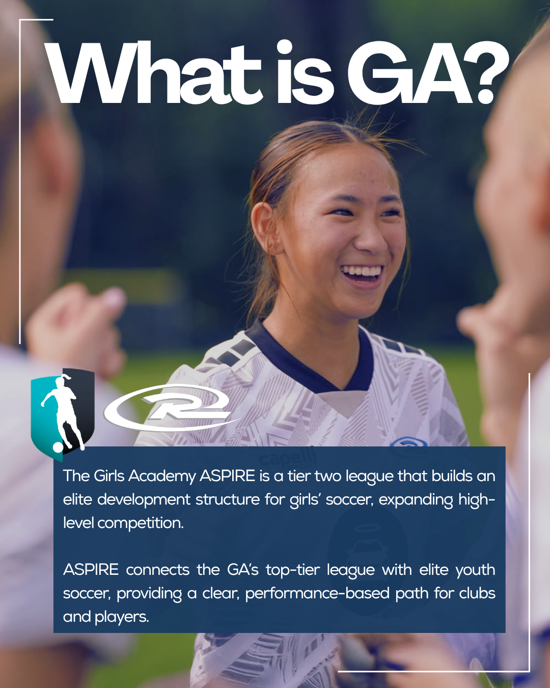 Chicago Rush Oswego Facebook ad: Girls Academy Aspire now provides even more opportunity…