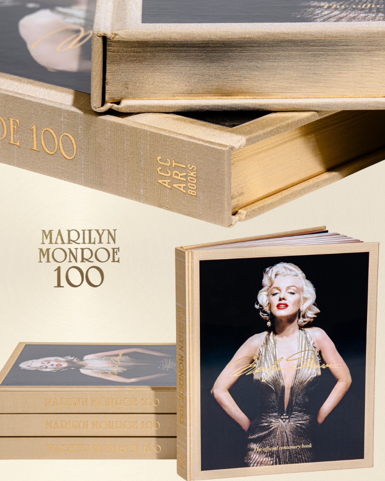 ACC Art Books Facebook ad: Marilyn Monroe 100
