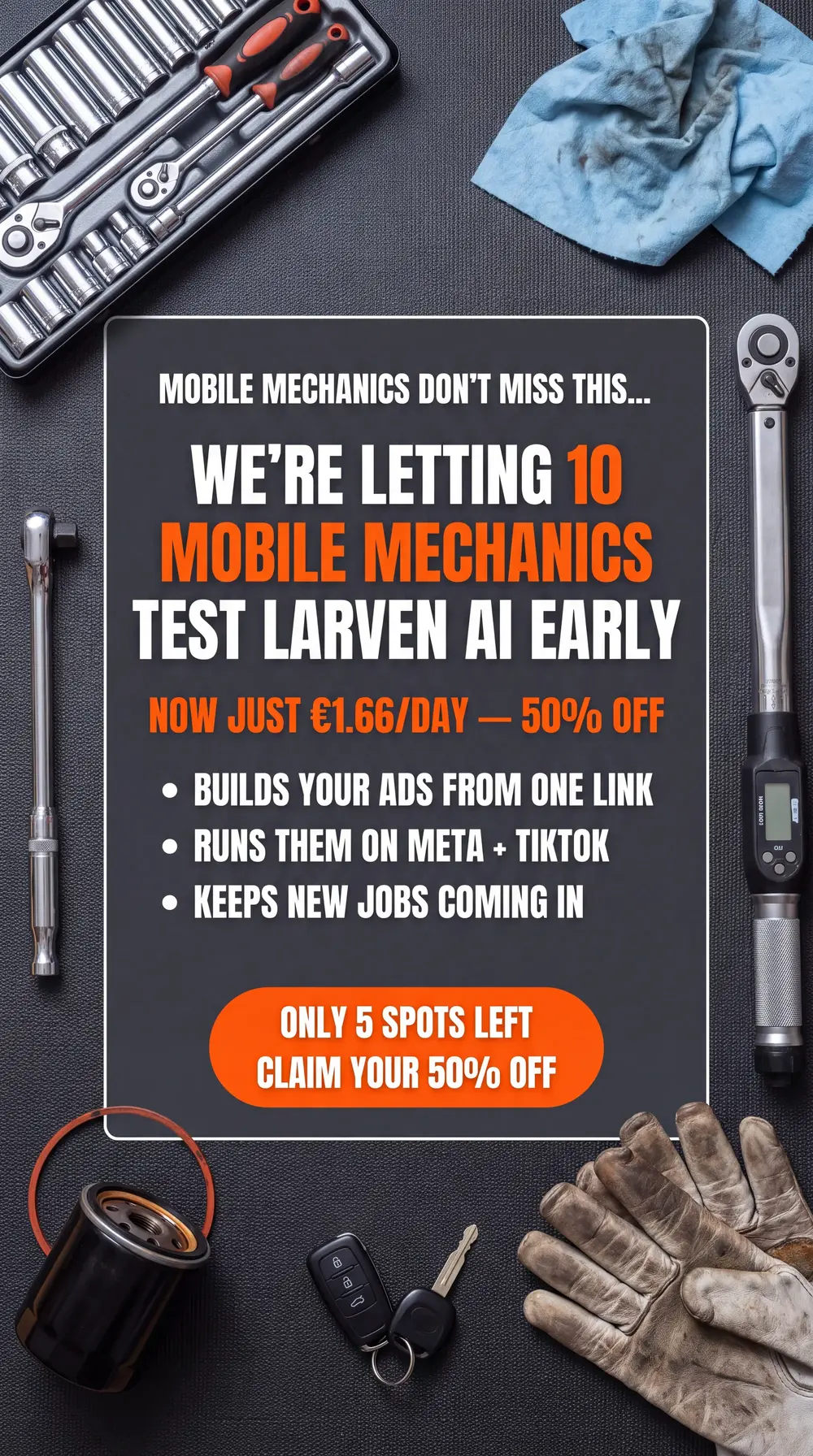 Larven AI Facebook ad