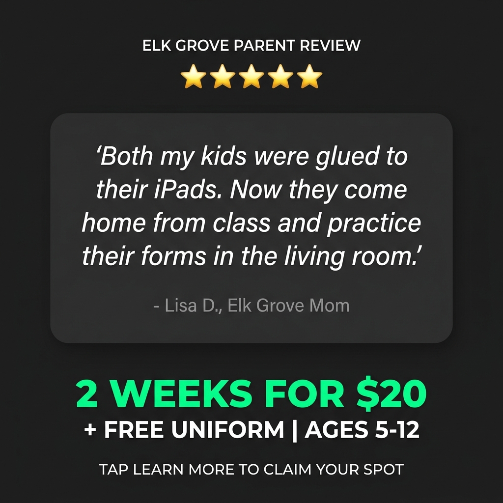Elk Grove Academy - Family Taekwondo Facebook ad