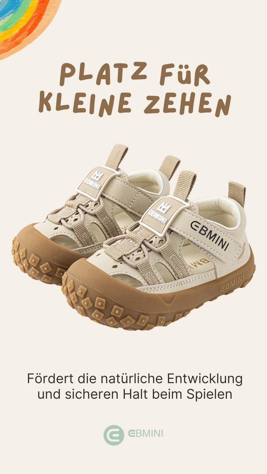 Ebmini - Kinder Barfußschuhe Facebook ad