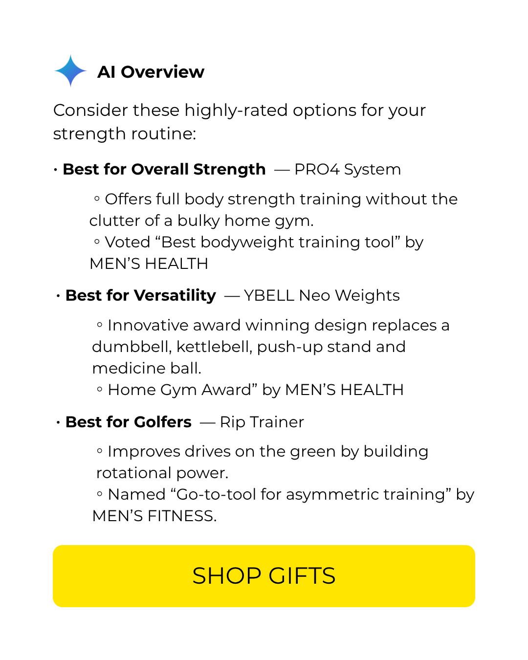 TRX Training Facebook ad