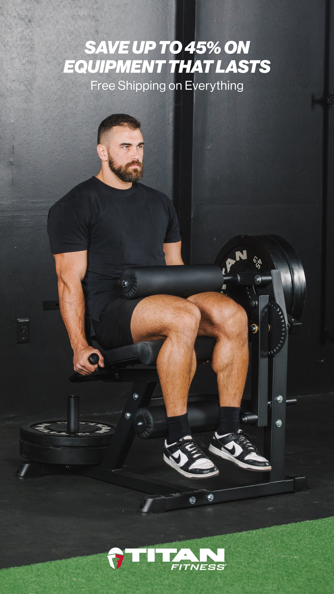 Titan Fitness Facebook ad