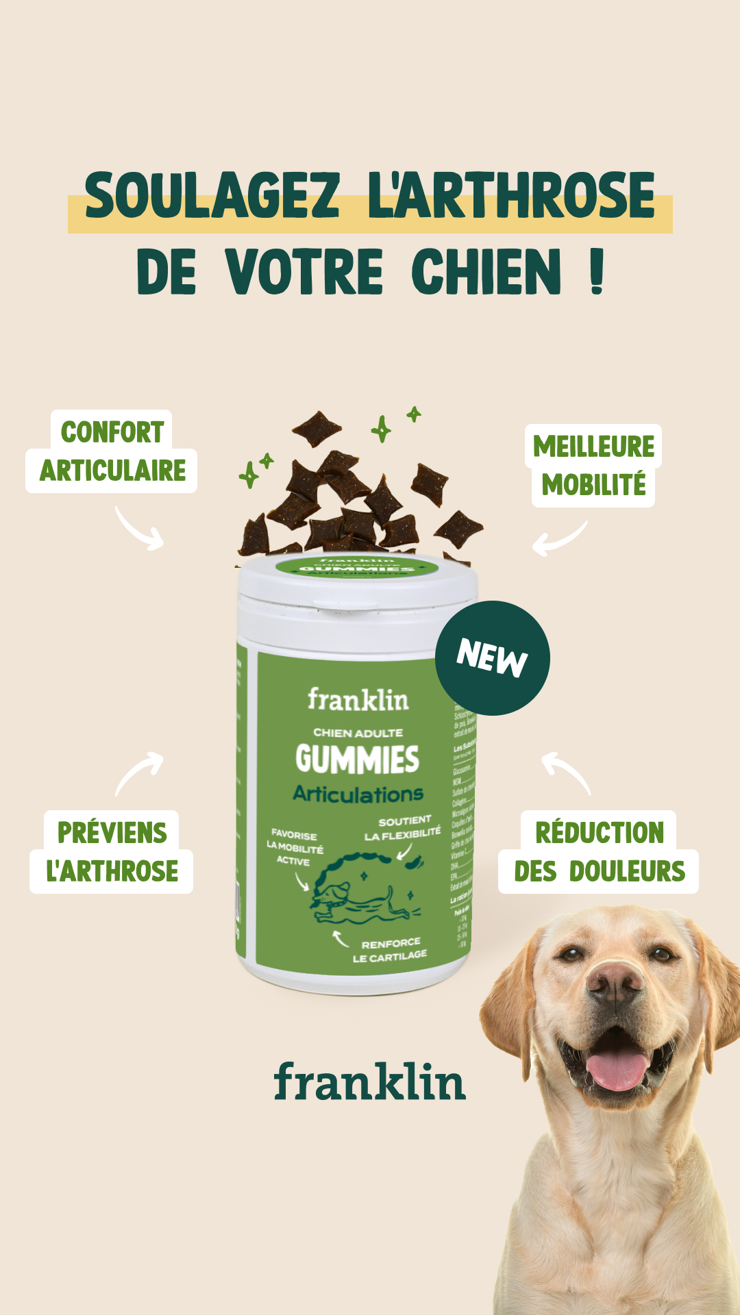 Franklin Pet Food Facebook ad