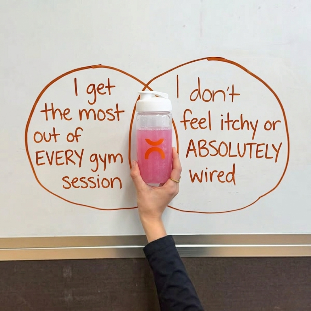 MOVE Pre-Workout Facebook ad