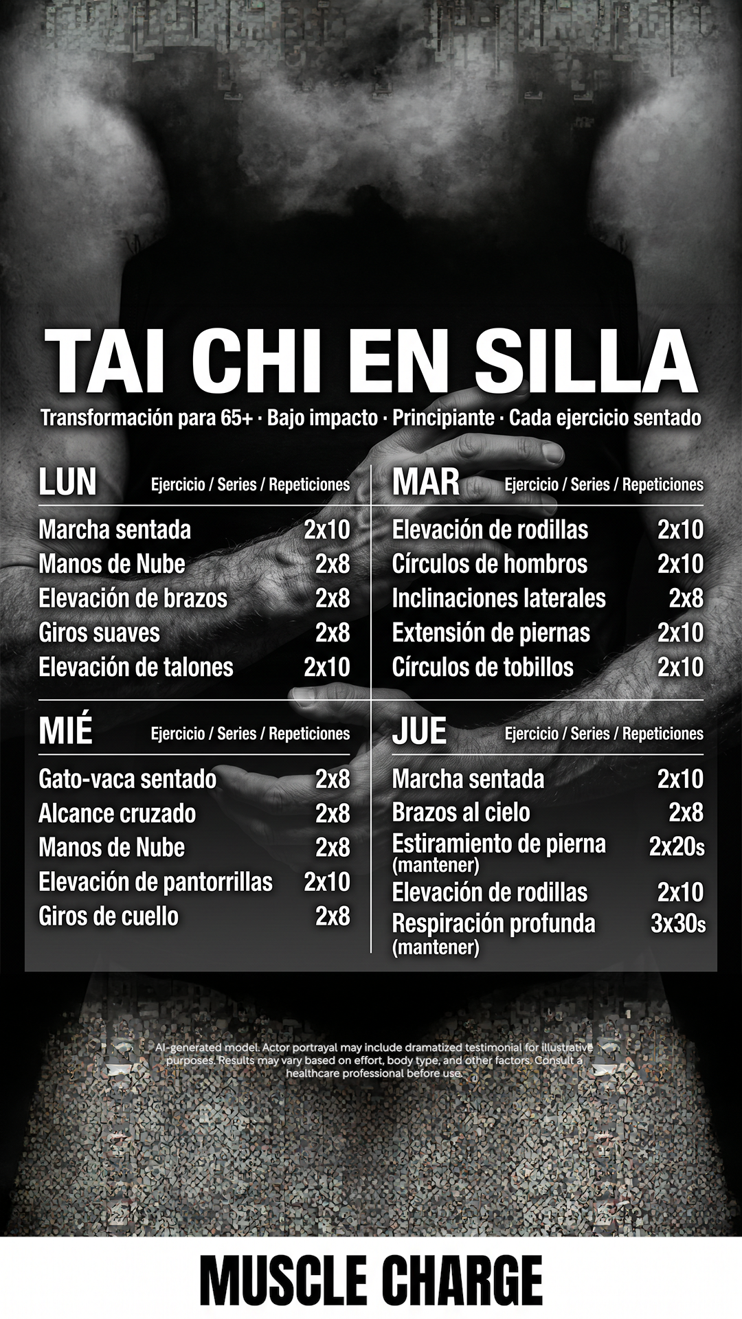Muscle Charge en Español Facebook ad