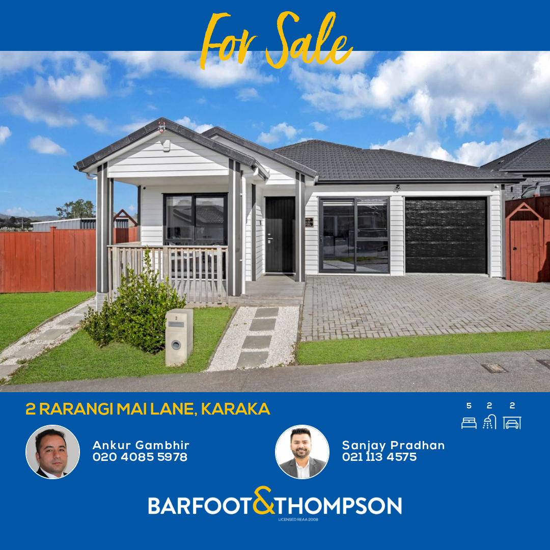 Barfoot & Thompson Manukau Facebook ad from Aug 6, 2026
