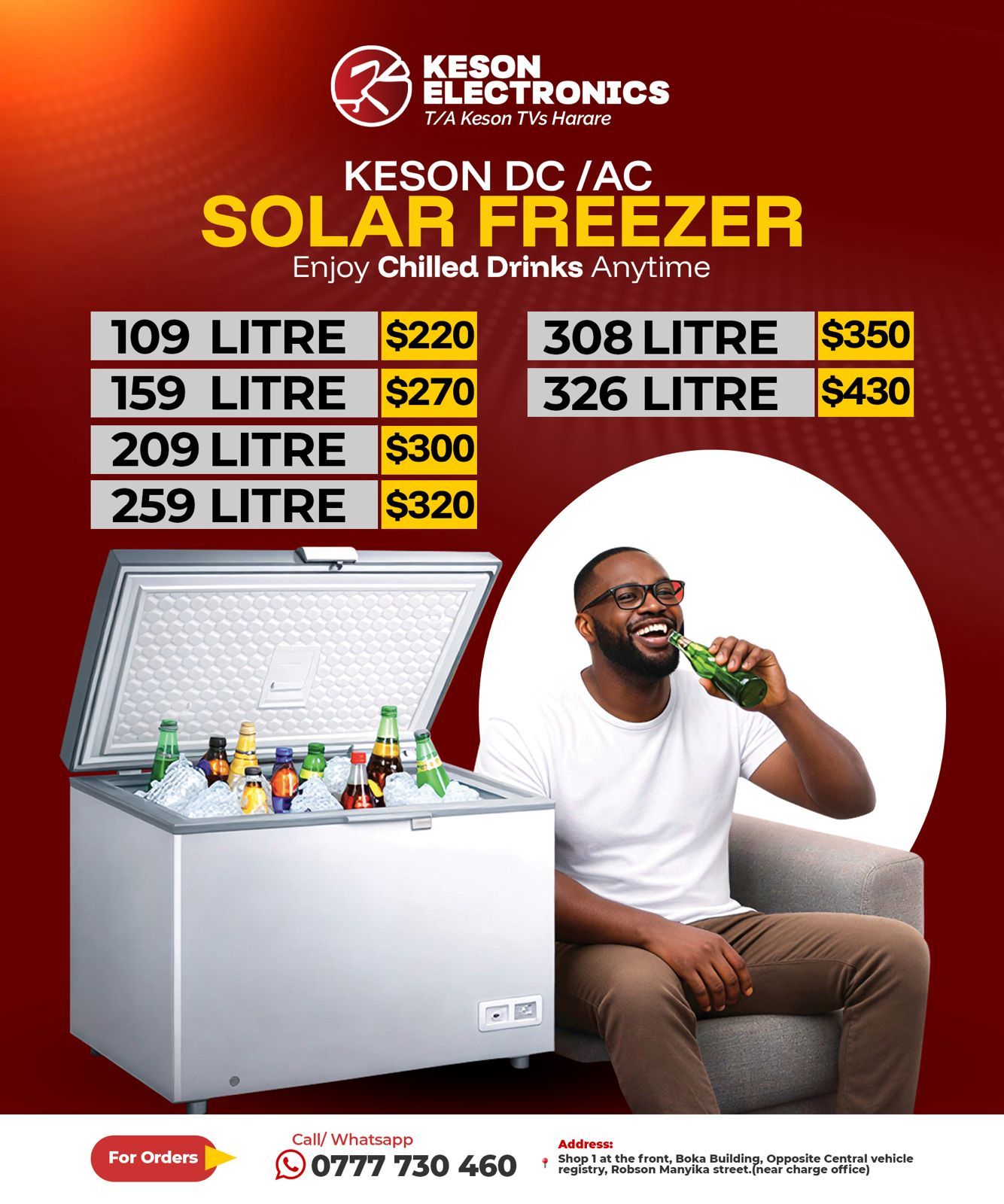 Keson electronics Facebook ad