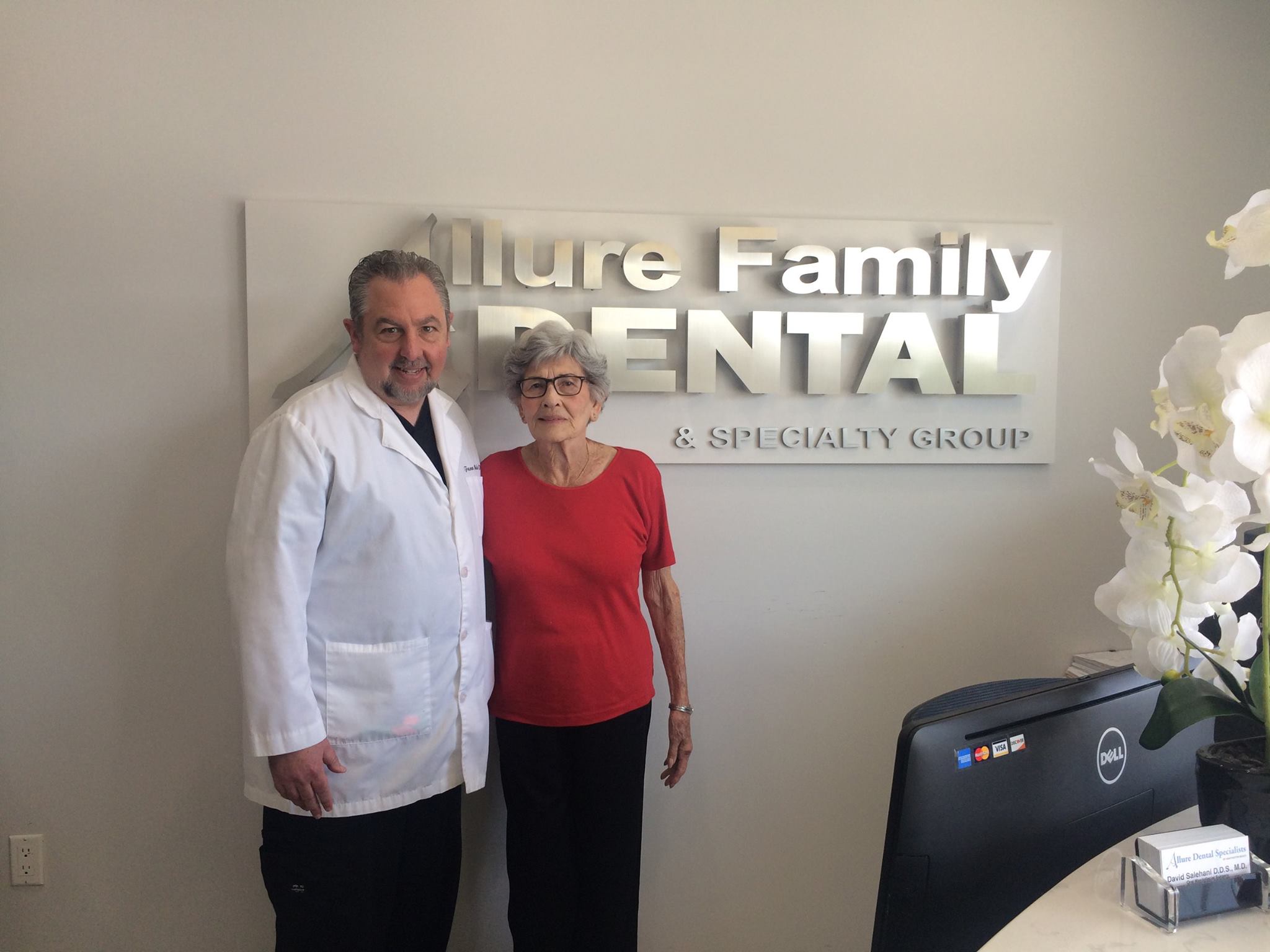 Allure Family Dental Group Facebook ad: Family and Cosmetic Dentistry as well as Emergency…