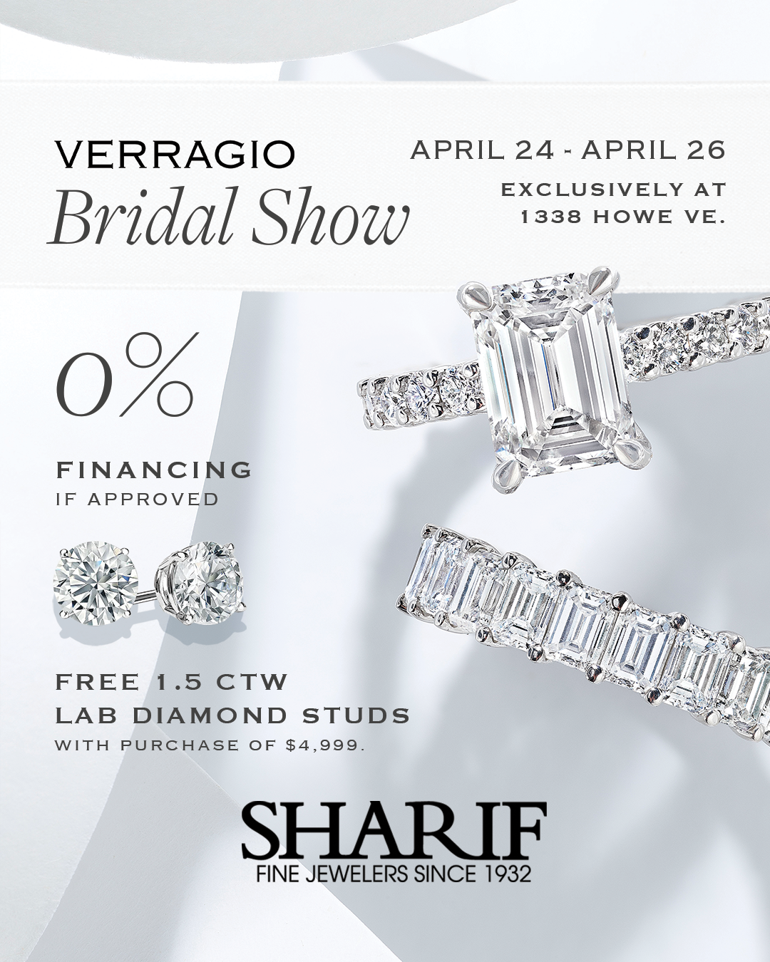 Sharif Jewelers Facebook ad