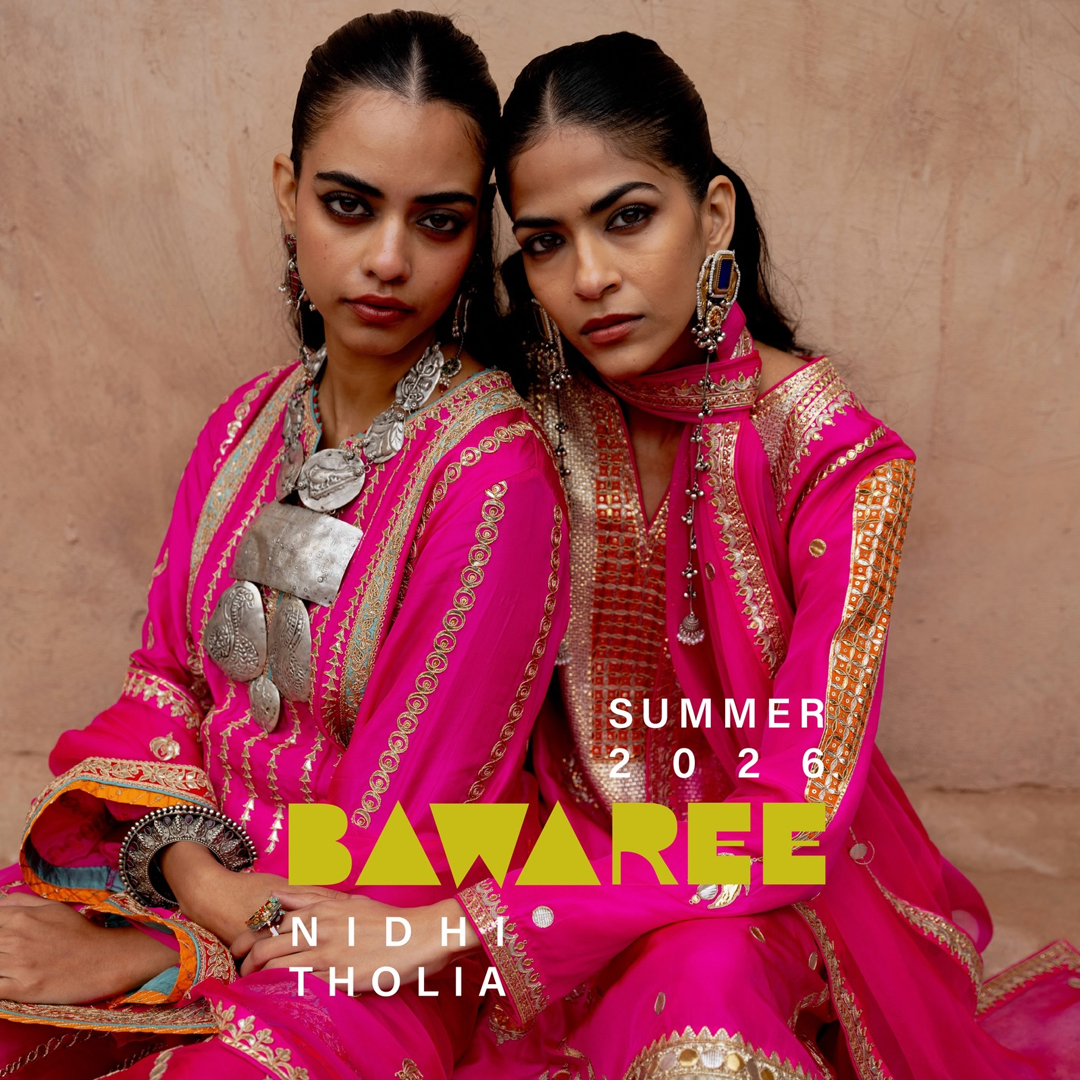 Nidhi Tholia Facebook ad: An ode to leheriya, bandhani and gota, Bawree…