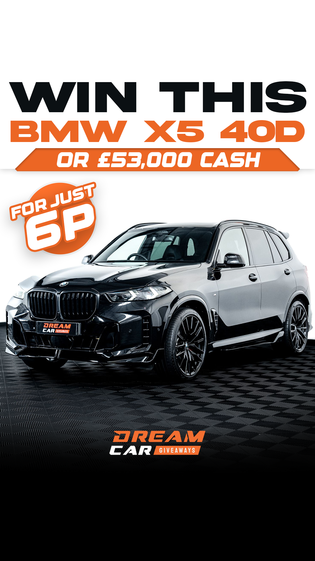 Dream Car Giveaways Facebook ad