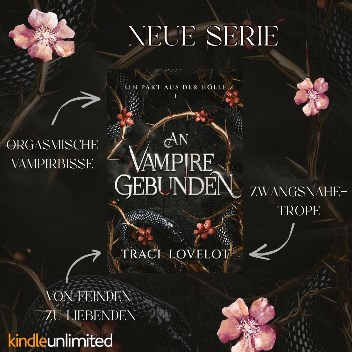 Wilde Buchliebe Facebook ad: Kostenlos lesen mit Kindle Unlimited