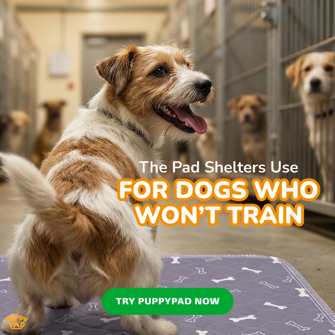 PuppyPad Facebook ad