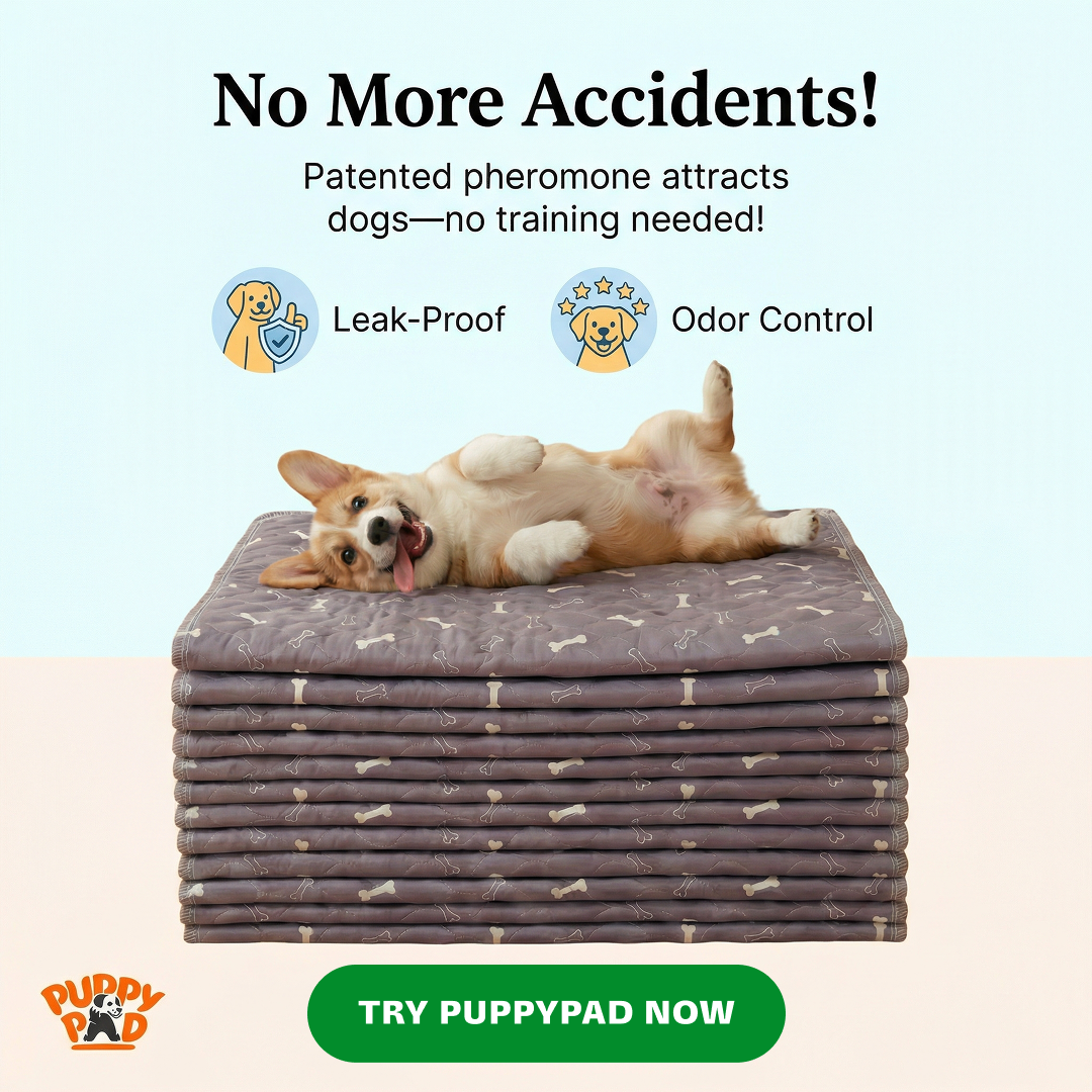 PuppyPad Facebook ad
