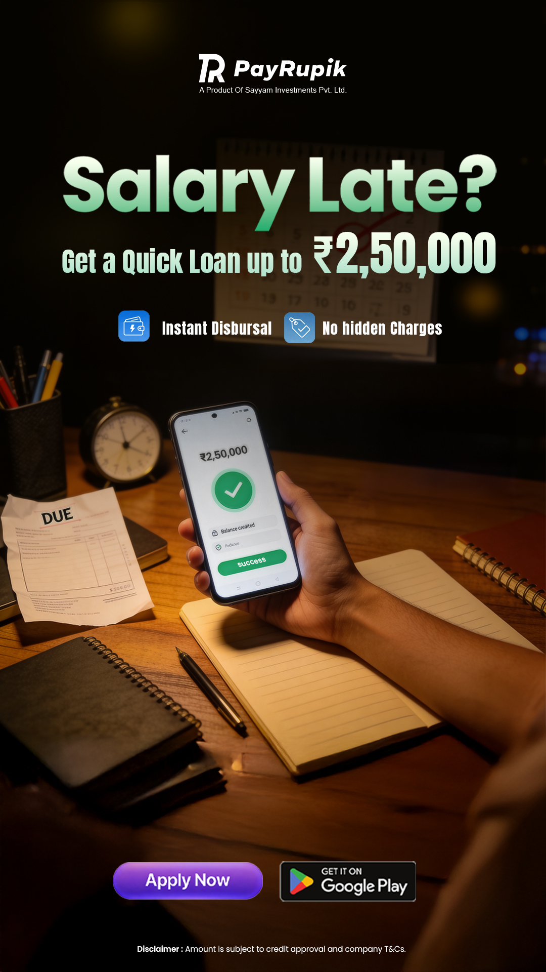 PayRupik ऋण Facebook ad