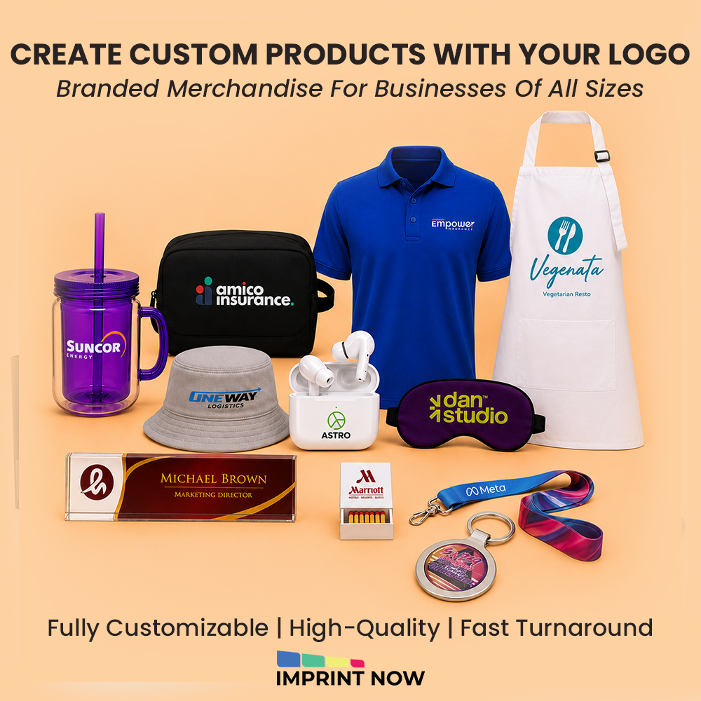 Imprint Now Facebook ad: GET 10% OFF WITH CODE: SAVE10