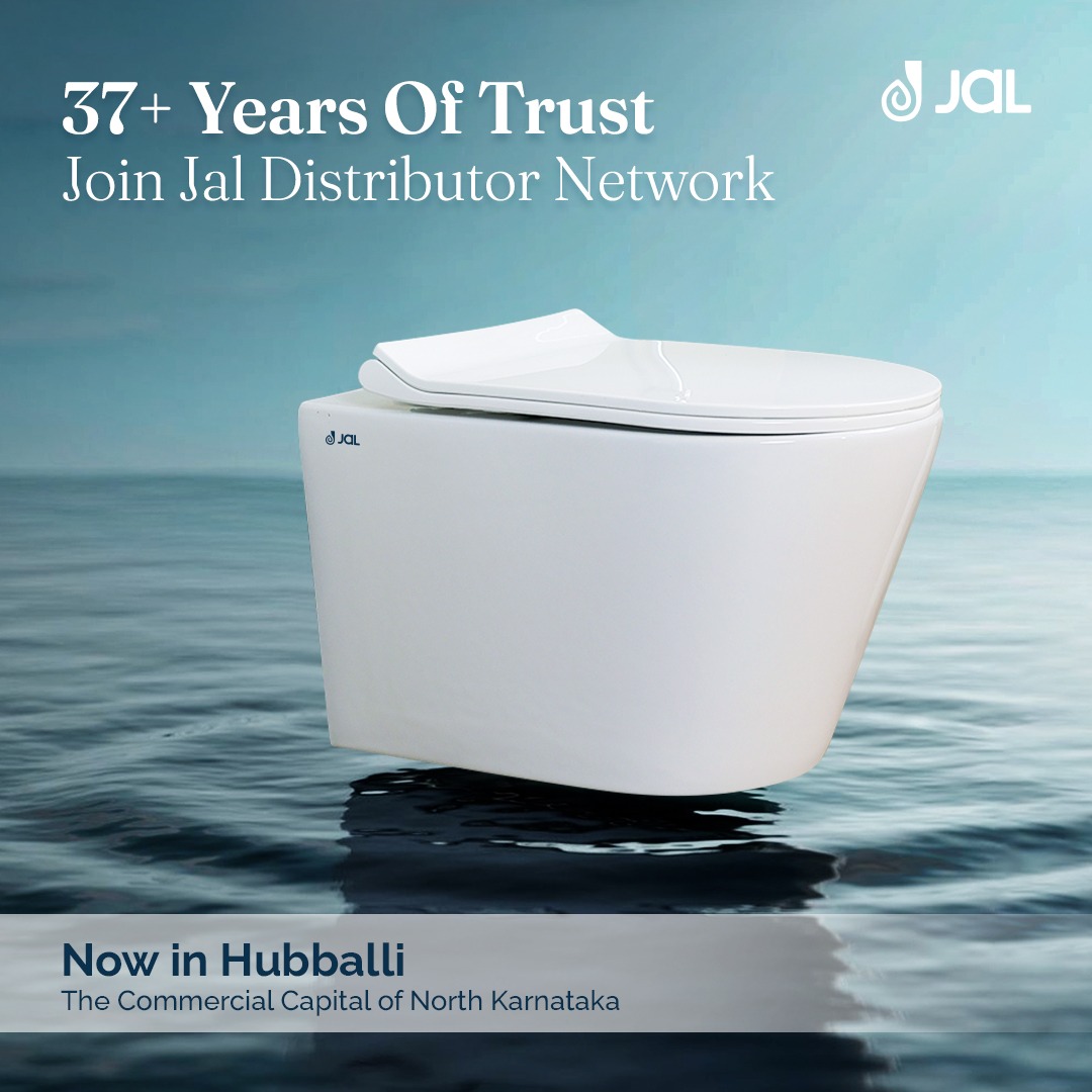 Jal Bath Fittings Facebook ad: Hubballi needs Jal. And we need one distributor.