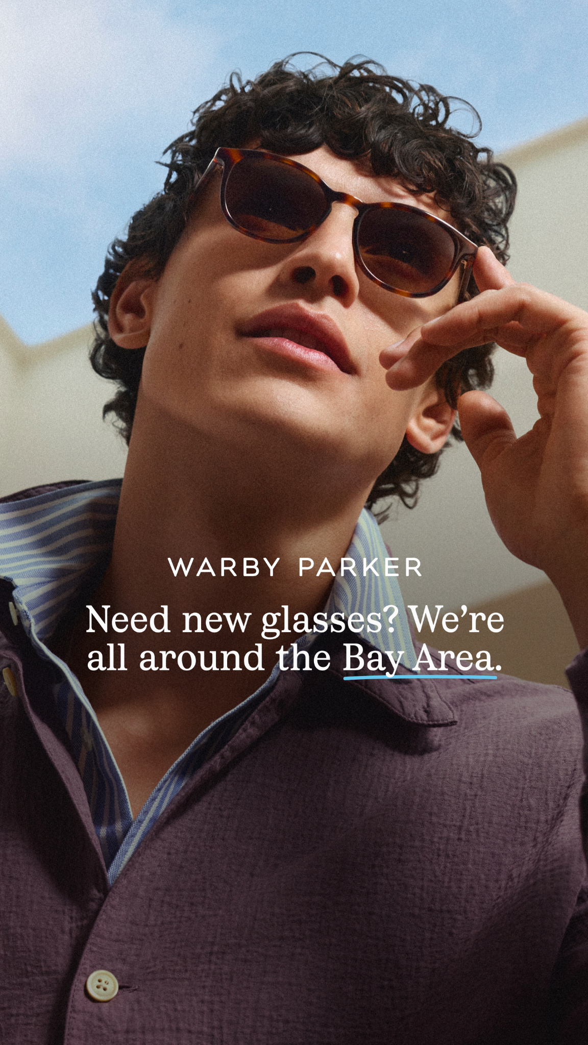 Warby Parker Facebook ad