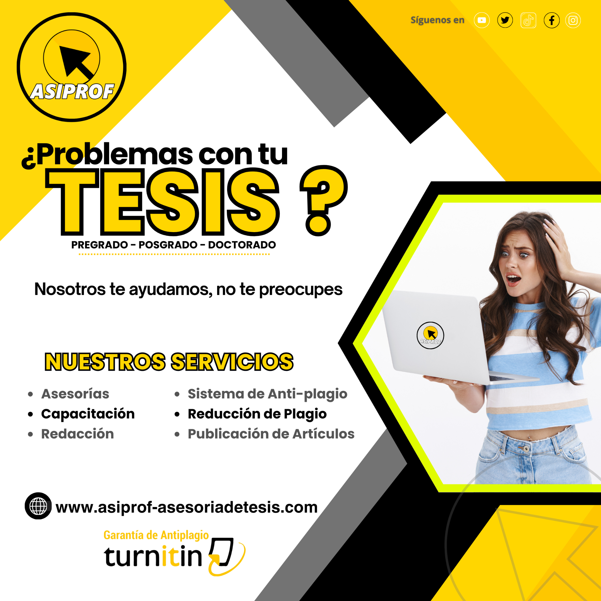 Tesis y Proyectos Académicos Colombia Facebook ad: Problemas con tu Tesis?