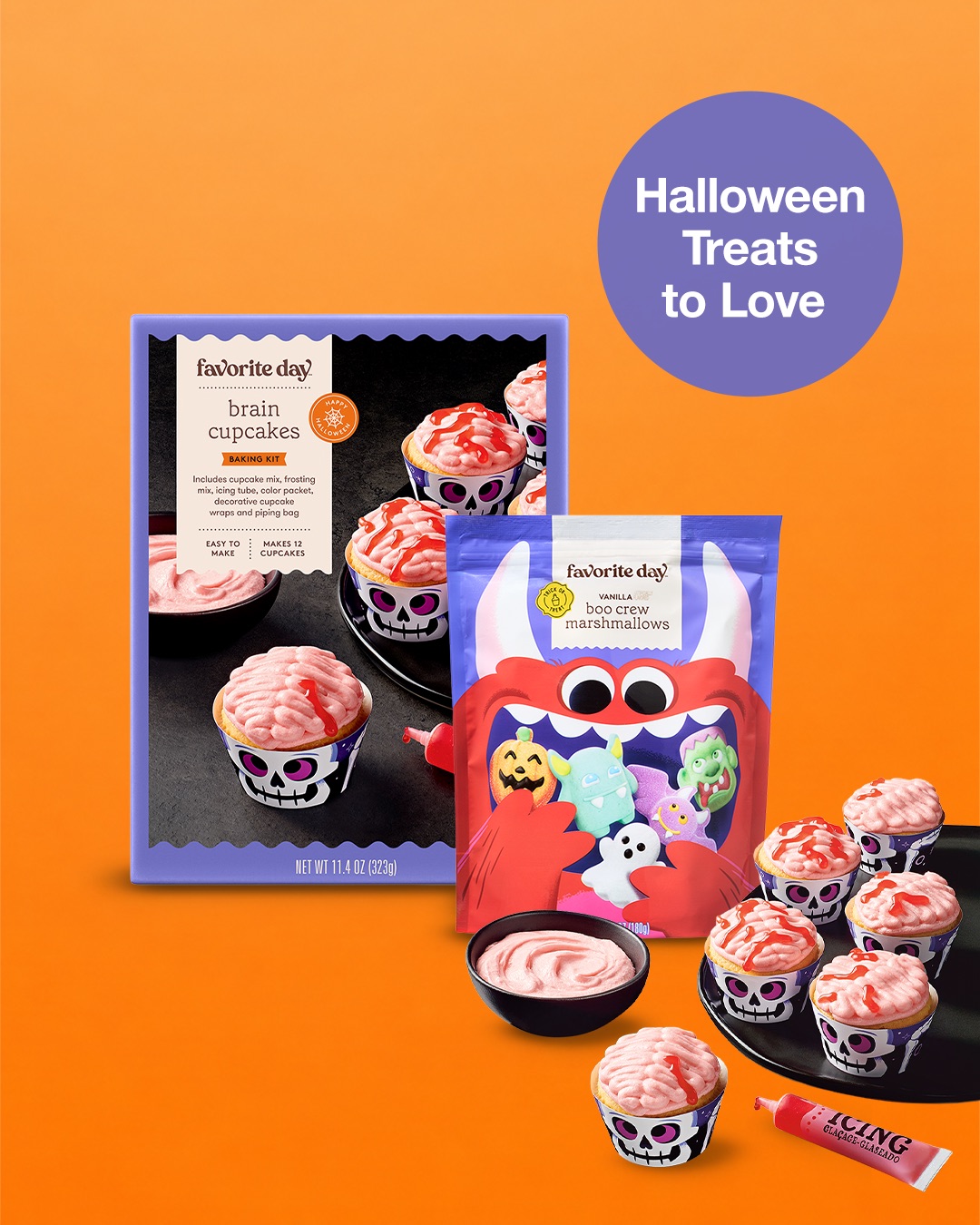 Target Facebook ad: Halloween Baking & Activity Kits: Target