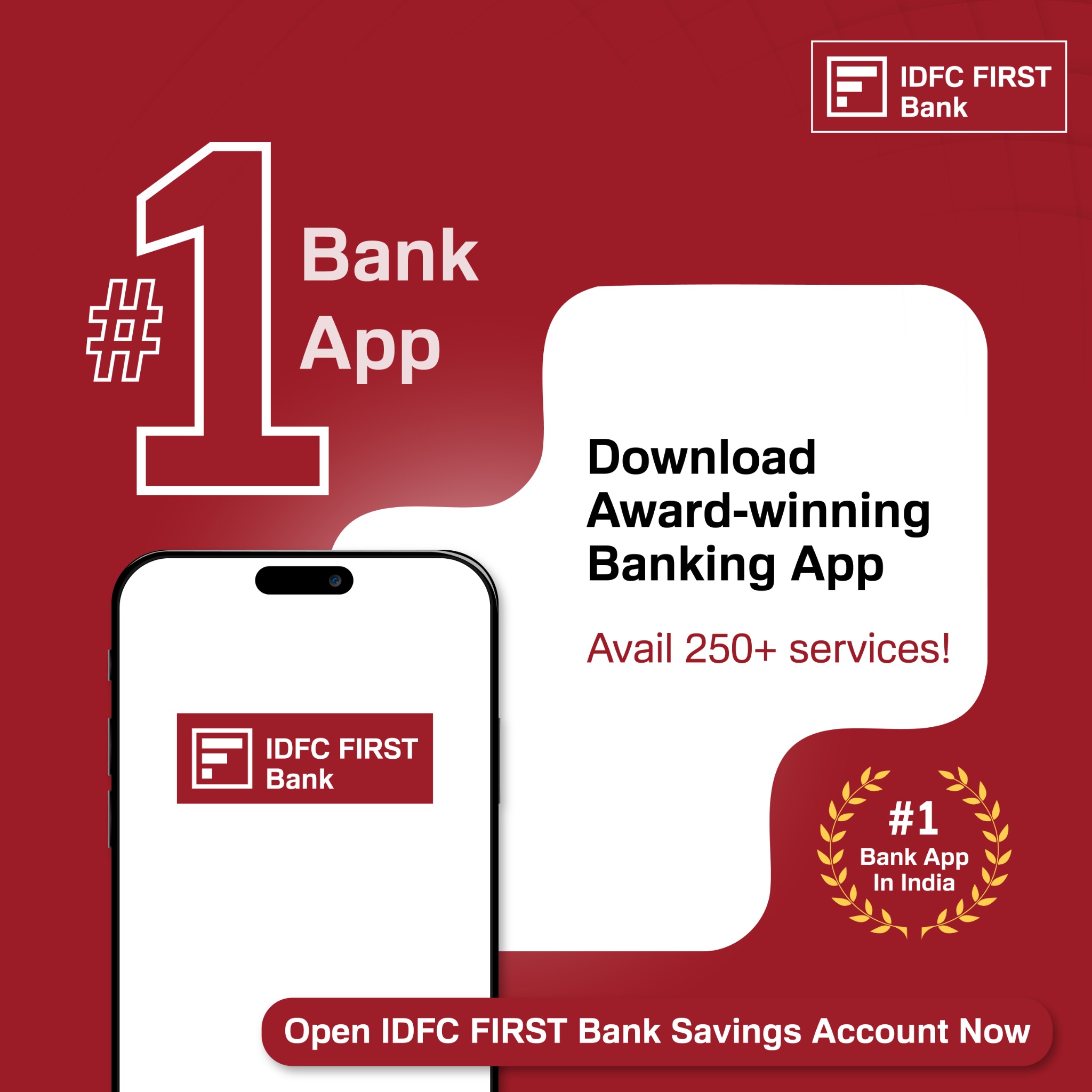 IDFC FIRST Bank Facebook ad