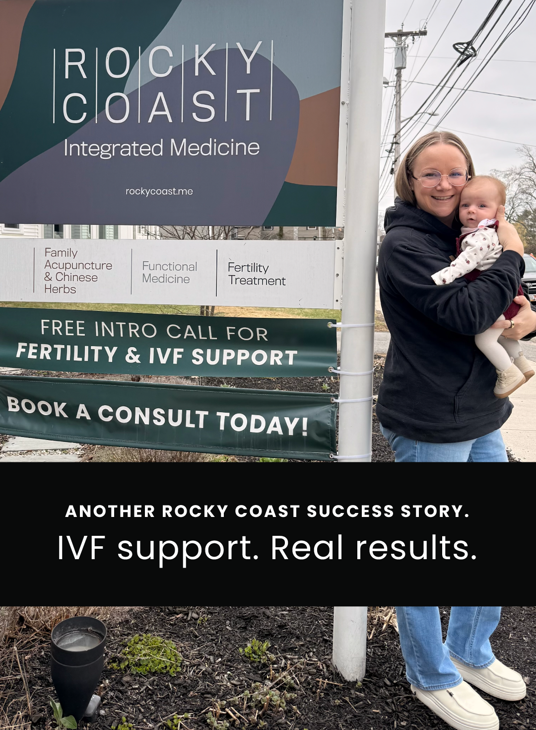 Rocky Coast Integrated Medicine Facebook ad from Jul 1, 2026