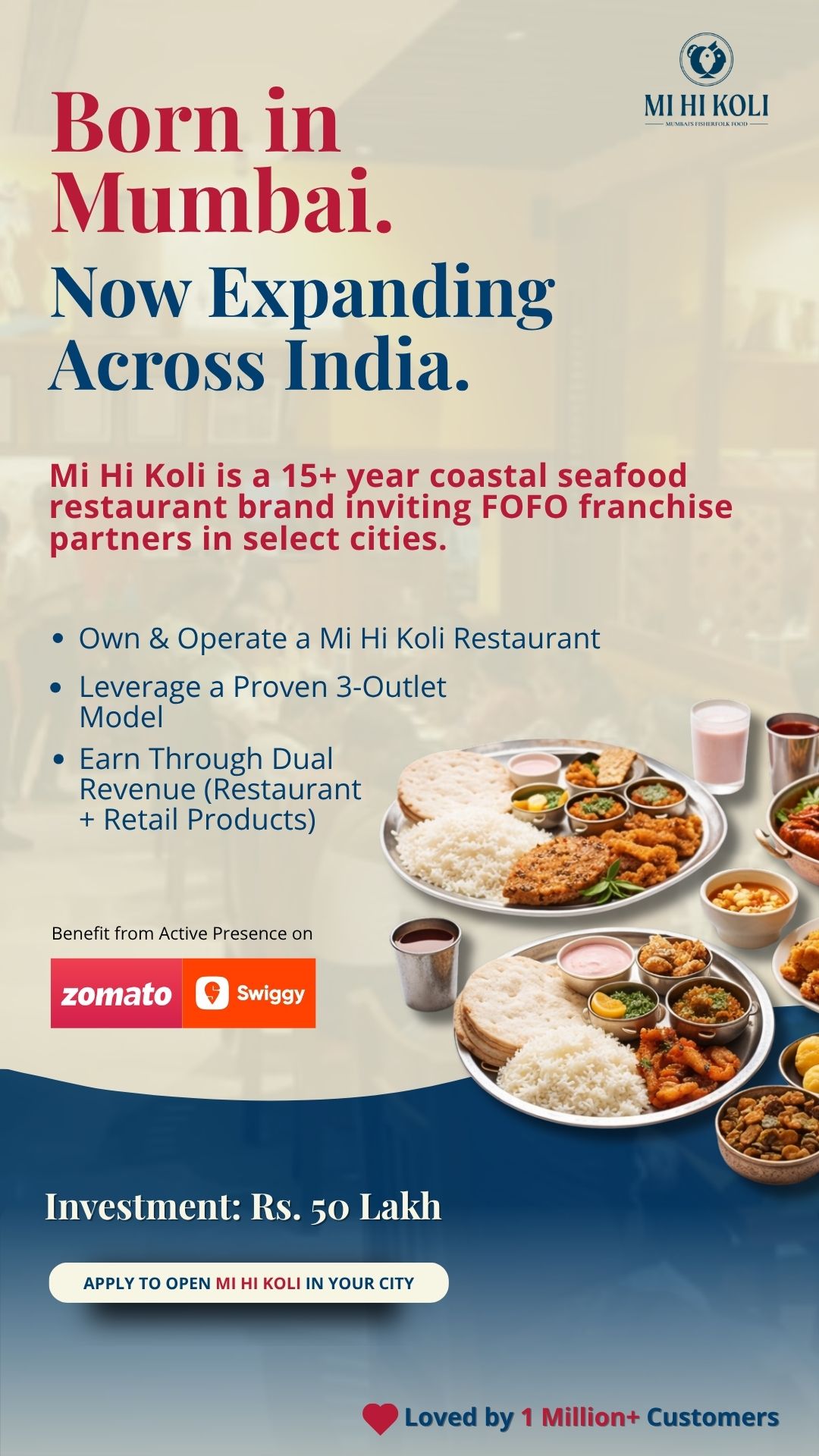 mi hi koli Facebook ad: Taste Mumbai's Coastal Cuisine