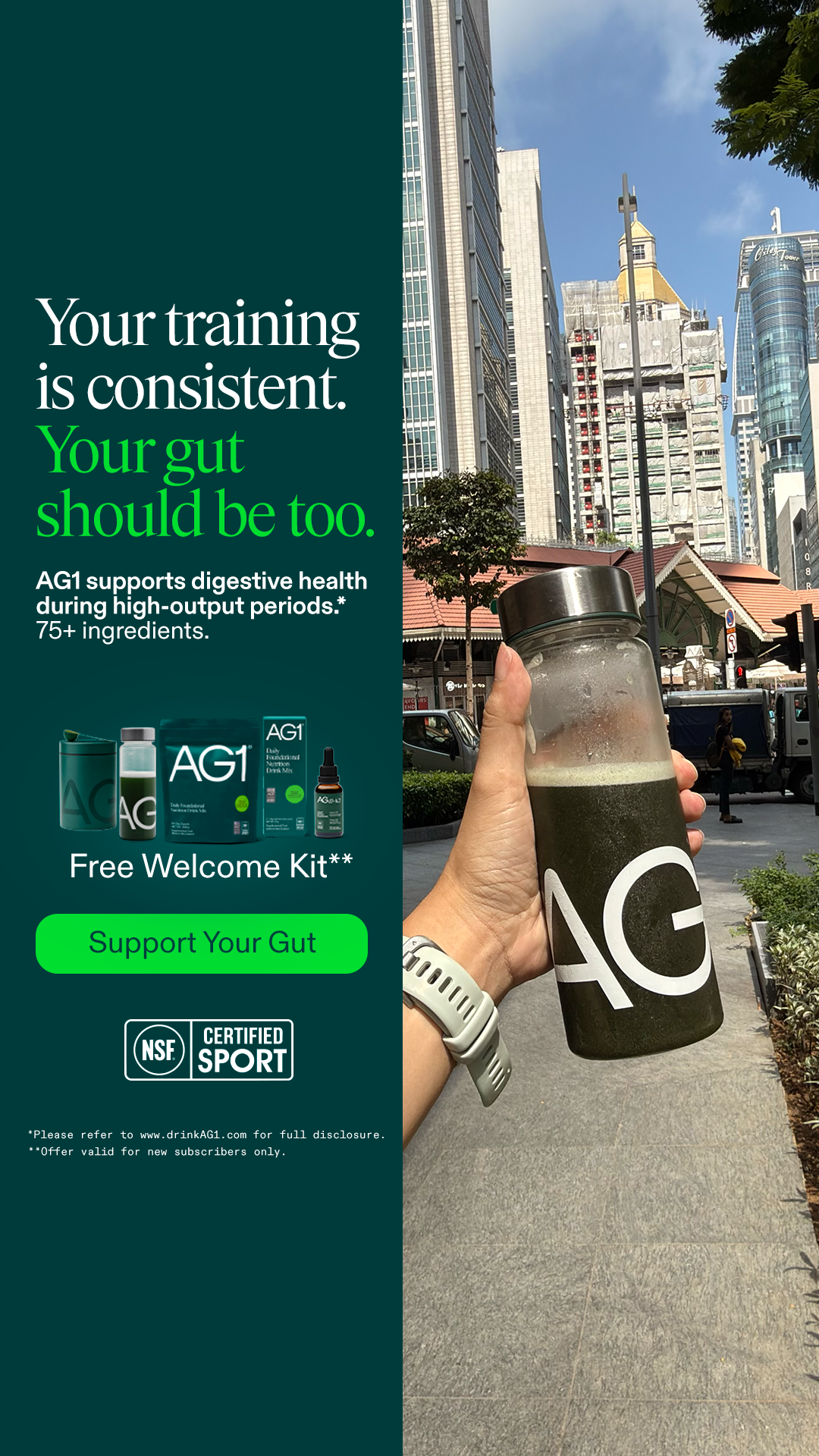 AG1 by Athletic Greens Facebook ad