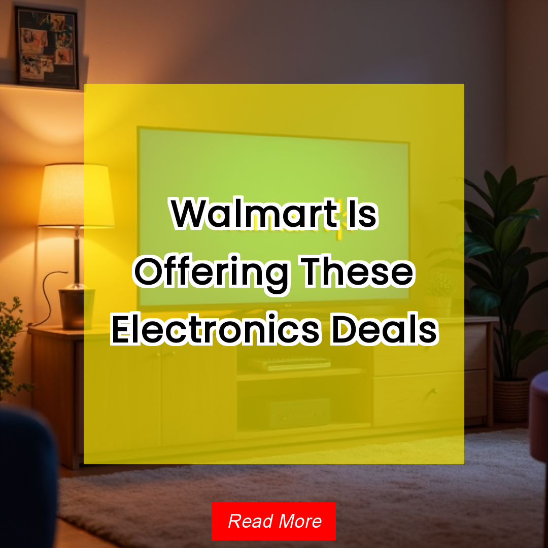 Appealing Insights Facebook ad: Walmart Is Offering These Electronics Deals Read More