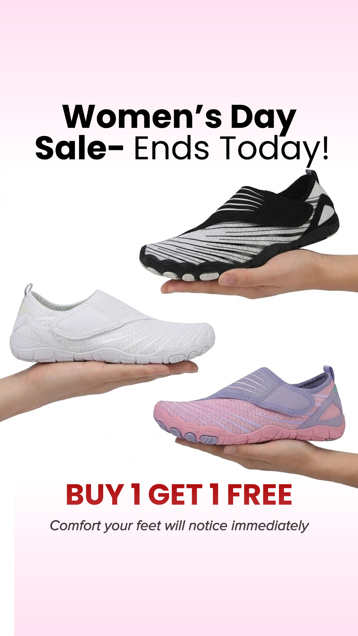 Voyabarefoot Facebook ad