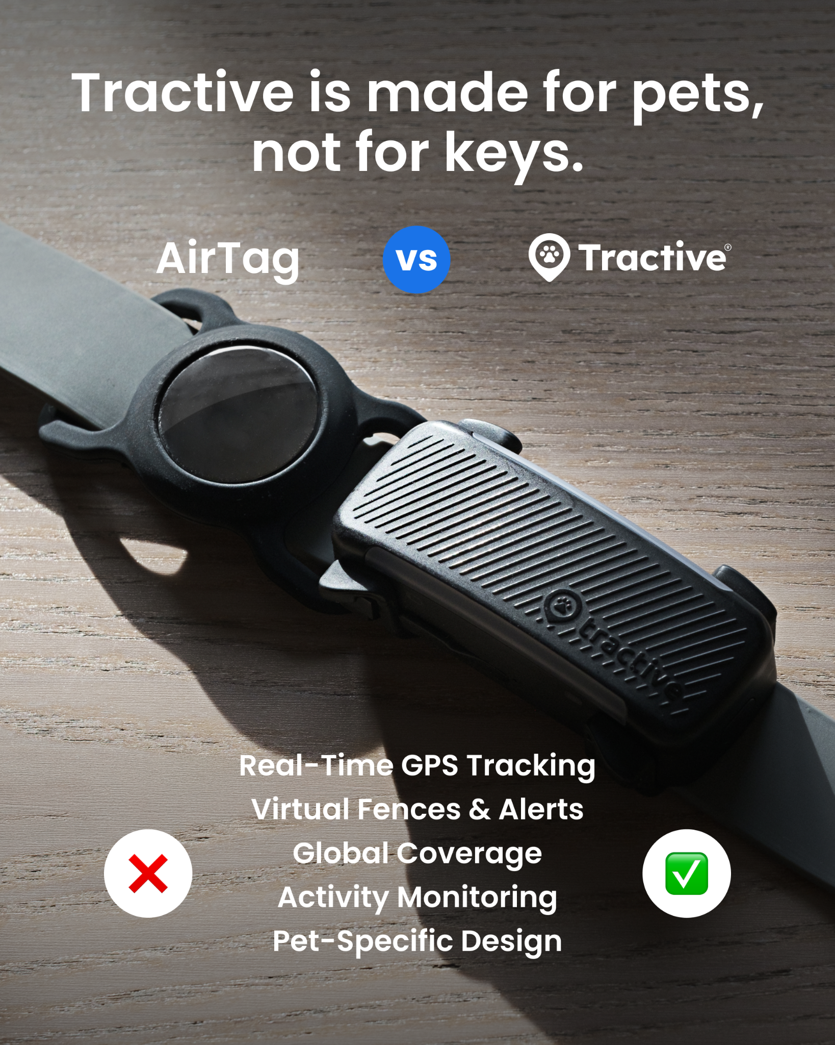 Tractive Facebook ad