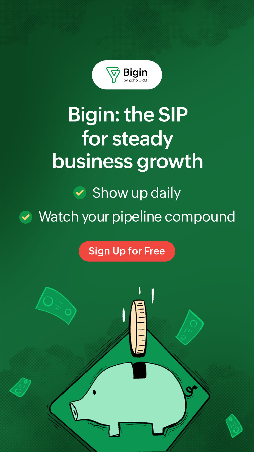 Bigin Facebook ad