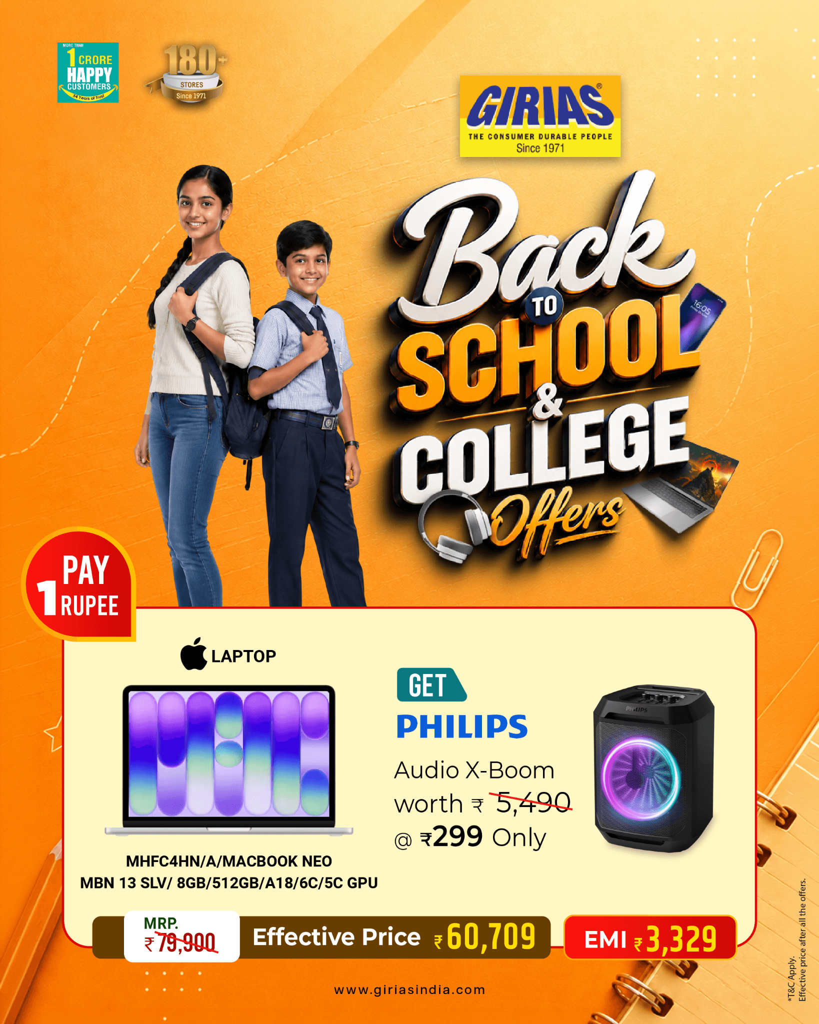 Girias India Facebook ad