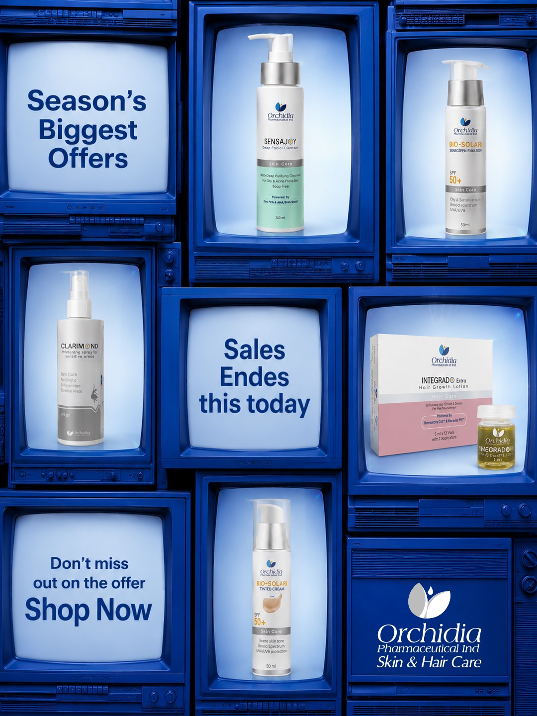 Orchidia Skin & Hair Care Facebook ad