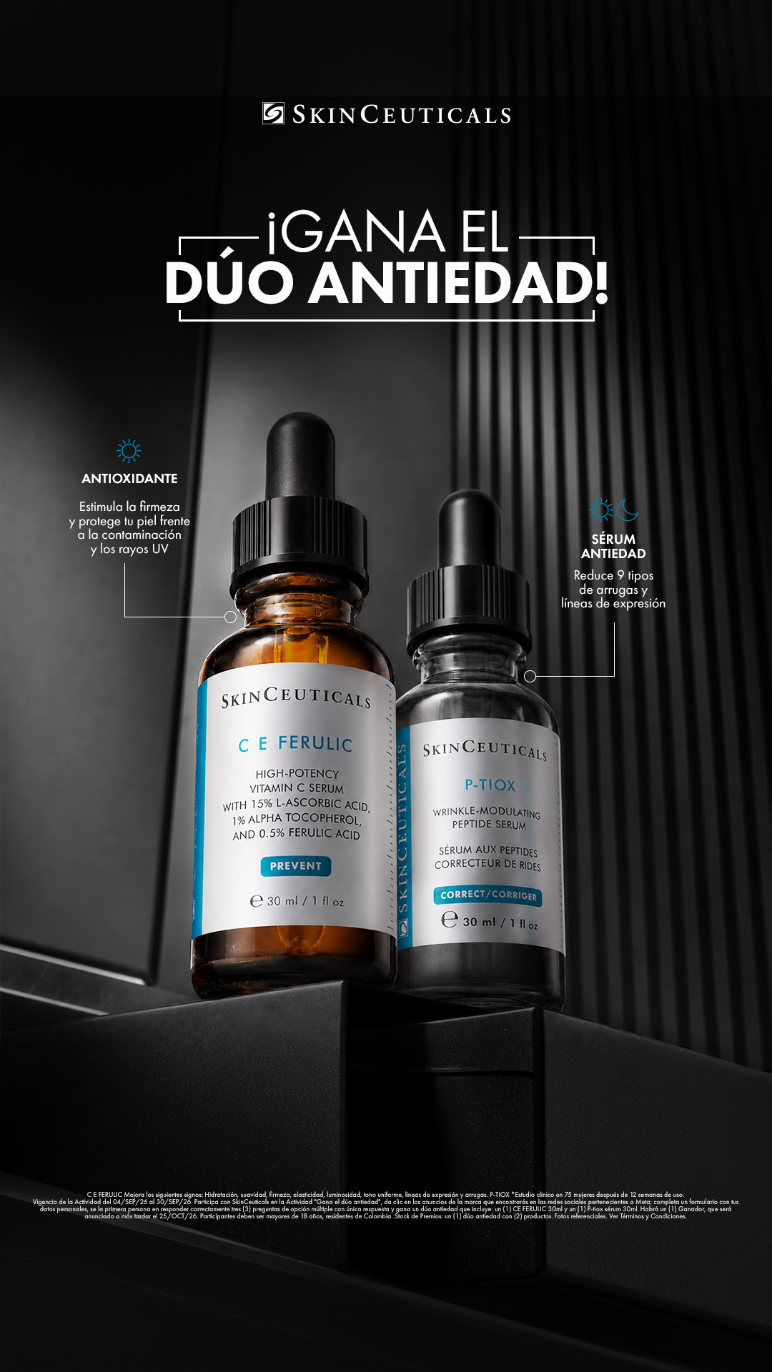 SkinCeuticals Facebook ad