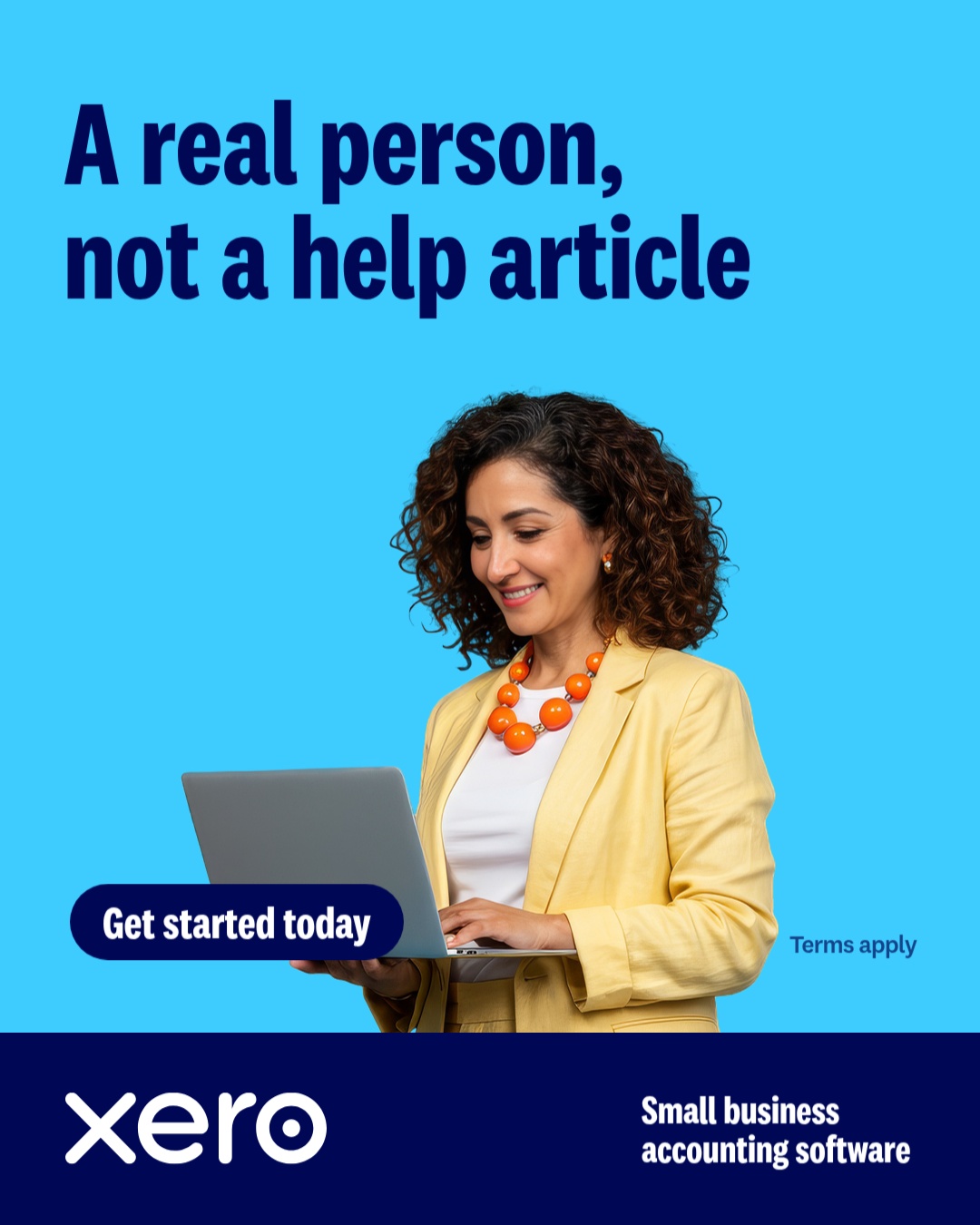 Xero Facebook ad