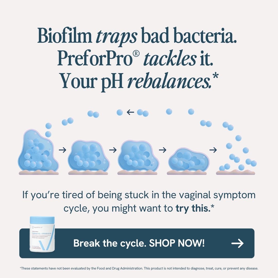 Happy V Facebook ad