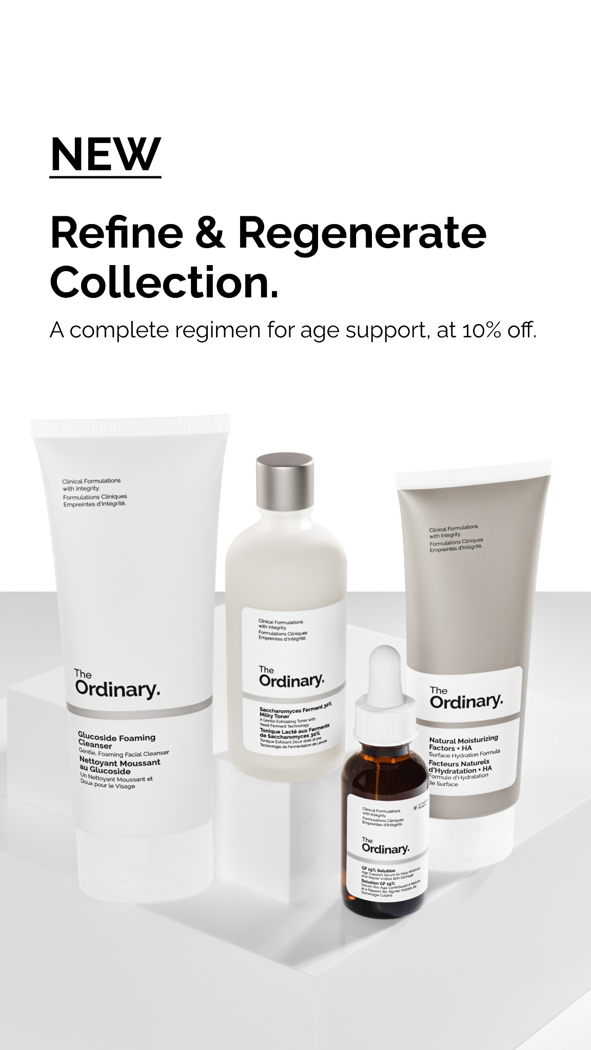 The Ordinary Facebook ad