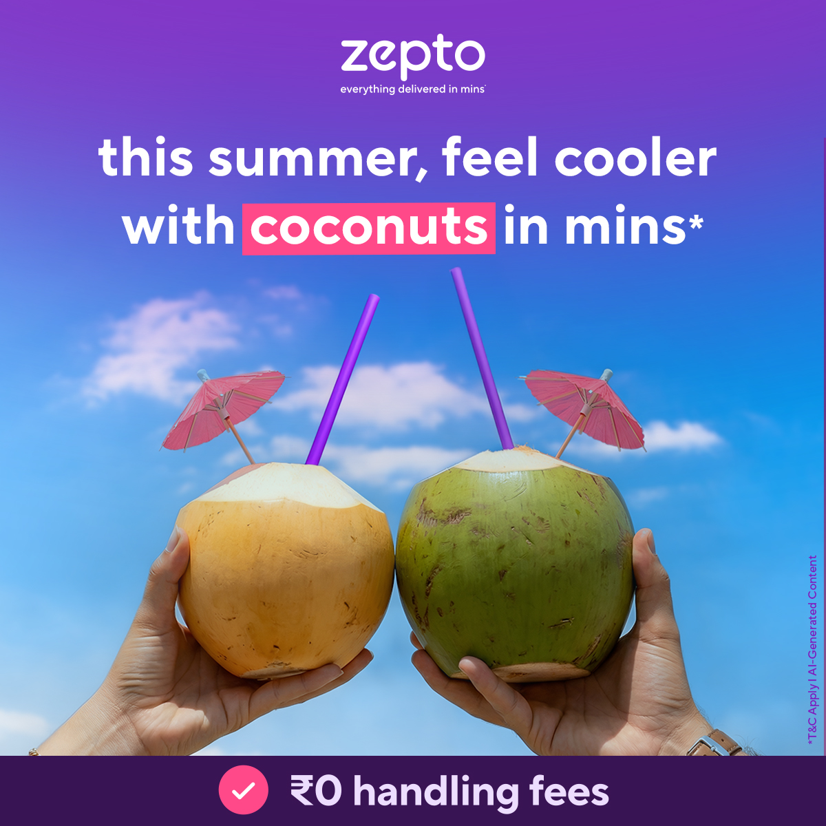 Zepto Facebook ad