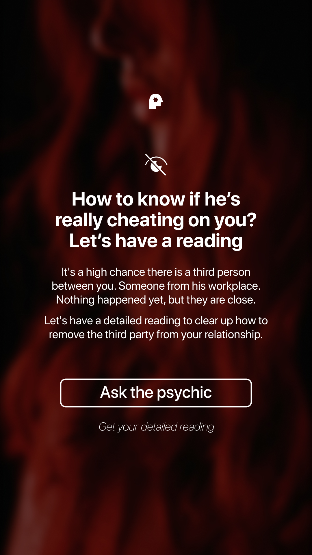 Your Relationship Advisor Facebook ad