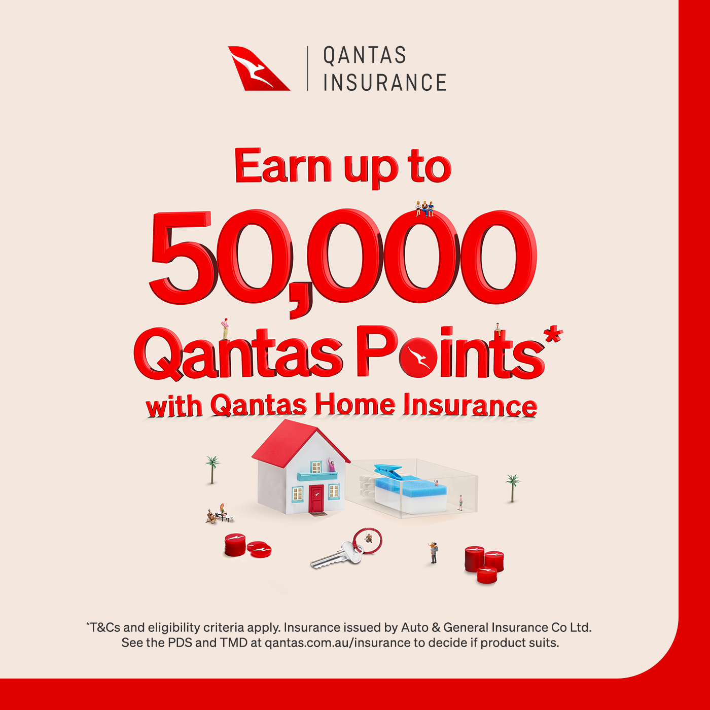 Qantas Points Facebook ad from May 28, 2026